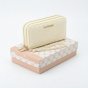 Laura Biagiotti Large Women's Wallet in PU, Woven Effect, with Coin Purse and Gift Box — detail