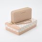 Laura Biagiotti Large Women's Wallet in PU, Woven Effect, with Coin Purse and Gift Box — view 10