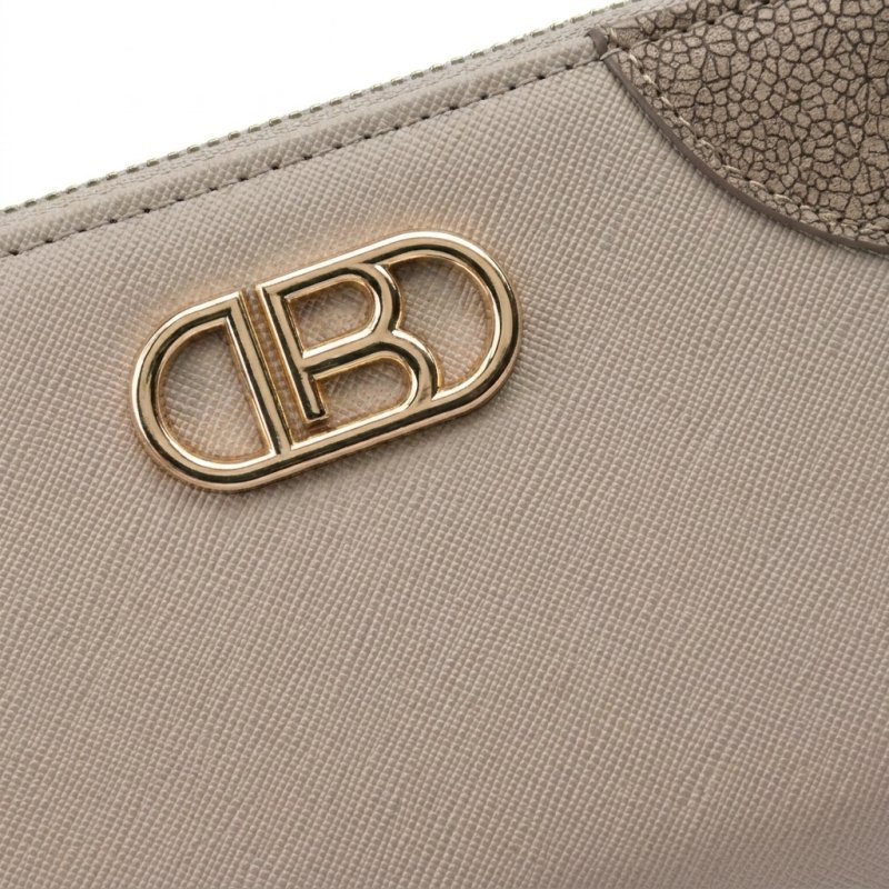 Laura Biagiotti Cartera de Mujer en PU, Diseño con Logo Dorado, con Monedero y Caja de Regalo — vista 23