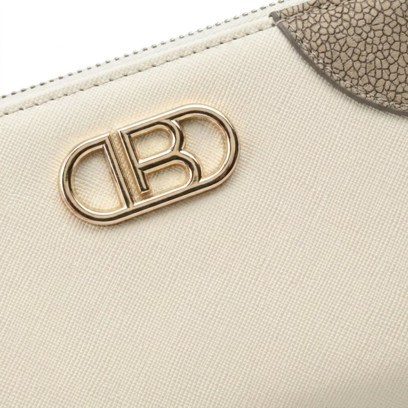 Laura Biagiotti Women's Wallet in PU, Gold Logo Design, With Coin Purse and Gift Box — view 17