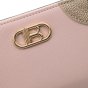 Laura Biagiotti Women's Wallet in PU, Gold Logo Design, With Coin Purse and Gift Box — detail