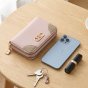Laura Biagiotti Women's Wallet in PU, Gold Logo Design, With Coin Purse and Gift Box — inside