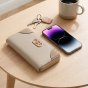Laura Biagiotti Damen-Geldbörse aus PU, Design mit goldenem Logo, mit Münzfach und Geschenkbox — Ansicht 22