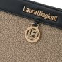 Laura Biagiotti Damen-Geldbörse Groß aus PU, Mosaik-Optik, mit Münzfach und Geschenkbox — Ansicht 29