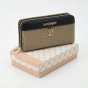Laura Biagiotti Damen-Geldbörse Groß aus PU, Mosaik-Optik, mit Münzfach und Geschenkbox — Detail