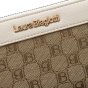 Laura Biagiotti Large Women's Wallet in PU and Logo Fabric, With Coin Purse and Gift Box — detail