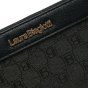 Laura Biagiotti Portefeuille Femme Grand en PU et Tissu à Logo, avec Porte-Monnaie et Boîte Cadeau — vue 16