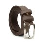 No Limits Ceinture Homme en Cuir Véritable Effet Nubuck Made in Italy, Élégante, Raccourcissable, Avec Boîte, Hauteu… — vue 8