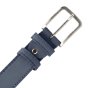 No Limits Ceinture Homme en Cuir Véritable Effet Nubuck Made in Italy, Élégante, Raccourcissable, Avec Boîte, Haute… — vue 54