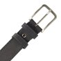 No Limits Ceinture Homme en Cuir Véritable Effet Nubuck Made in Italy, Élégante, Raccourcissable, Avec Boîte, Haute… — vue 33