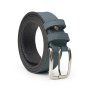 No Limits Men's Genuine Leather Belt, Nabuk Finish, Made in Italy, Shortenable, 4cm, With Box — view 36