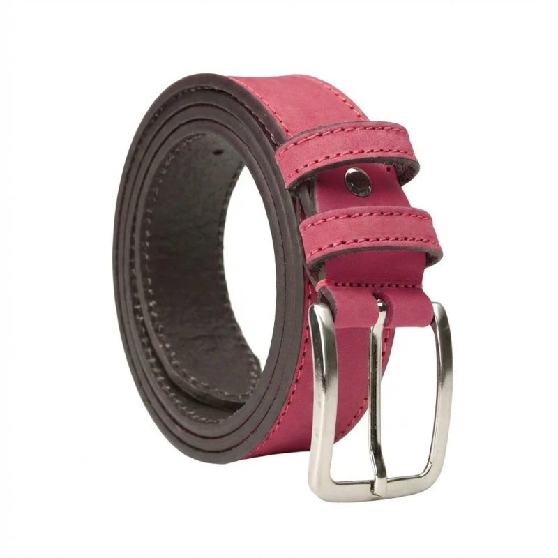 No Limits Ceinture Homme en Cuir Véritable Effet Nubuck Made in Italy, Élégante, Raccourcissable, Avec Boîte, Haute… — vue 22