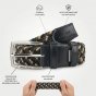 Police Elastic Woven Belt Unisex, Genuine Leather Inserts, Nickel-Free Buckle, 3.5cm, With Box — view 38