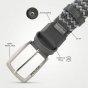 Police Elastic Woven Belt Unisex, Genuine Leather Inserts, Nickel-Free Buckle, 3.5cm, With Box — view 63