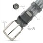 Police Cinturón Elástico Trenzado Unisex, Detalles en Piel, Hebilla Sin Níquel, Acortable, Alto 3,5 cm, Caja — vista 75