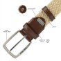 Police Elastic Woven Belt Unisex, Genuine Leather Inserts, Nickel-Free Buckle, 3.5cm, With Box — view 105