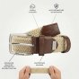 Police Elastic Woven Belt Unisex, Genuine Leather Inserts, Nickel-Free Buckle, 3.5cm, With Box — view 104