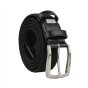 Police Elastic Woven Belt Unisex, Genuine Leather Inserts, Nickel-Free Buckle, 3.5cm, With Box — view 109