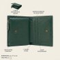 No Limits Petit Portefeuille Femme en Cuir Véritable, Porte-Cartes avec Compartiment à Monnaie et Boîte Cadeau — vue 21