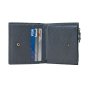 No Limits Small Women's Wallet in Genuine Leather, Credit Card Holder With Coin Compartment and Gift Box — view 38