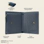 No Limits Small Women's Wallet in Genuine Leather, Credit Card Holder With Coin Compartment and Gift Box — view 39