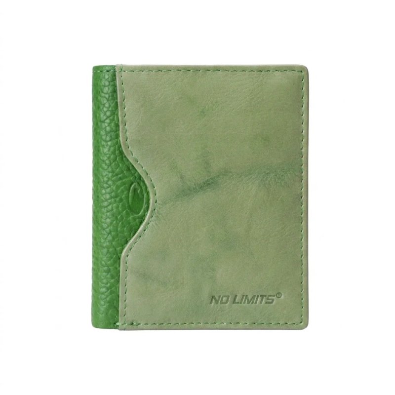 No Limits Small Women's Wallet in Genuine Leather, Credit Card Holder With Coin Compartment and Gift Box — view 61