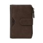 No Limits Small Women's Wallet in Genuine Leather, Credit Card Holder With Coin Compartment and Gift Box — view 13