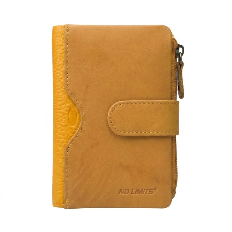 No Limits Petit Portefeuille Femme en Cuir Véritable, Porte-Cartes avec Compartiment à Monnaie et Boîte Cadeau — vue 25