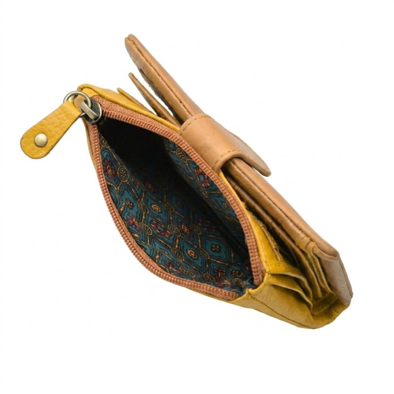 No Limits Cartera de Mujer Pequeña en Piel Auténtica, Portatarjetas con Compartimento para Monedas y Caja de Rega… — vista 28