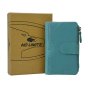 No Limits Small Women's Wallet in Genuine Leather, Credit Card Holder With Coin Compartment and Gift Box — view 36