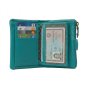 No Limits Small Women's Wallet in Genuine Leather, Credit Card Holder With Coin Compartment and Gift Box — view 33