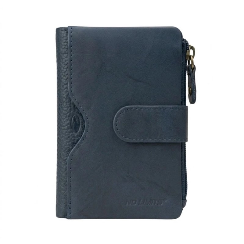 No Limits Cartera de Mujer Pequeña en Piel Auténtica, Portatarjetas con Compartimento para Monedas y Caja de Rega… — vista 37