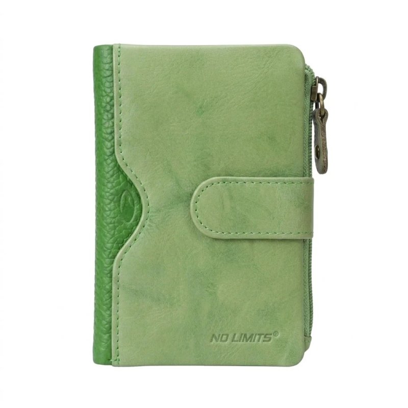 No Limits Petit Portefeuille Femme en Cuir Véritable, Porte-Cartes avec Compartiment à Monnaie et Boîte Cadeau — vue 61