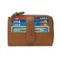 No Limits Portefeuille Slim Homme Femme en Cuir Véritable, Petit Porte-Cartes avec 12 Fentes et Fermeture Éclair, av… — vue 8