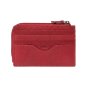 No Limits Portefeuille Slim Homme Femme en Cuir Véritable, Petit Porte-Cartes avec 12 Fentes et Fermeture Éclair, a… — vue 13