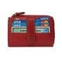 No Limits Unisex Slim Wallet in Genuine Leather, Small Credit Card Holder With 12 Slots and Zip, With Box — view 14