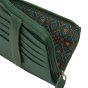 No Limits Portefeuille Slim Homme Femme en Cuir Véritable, Petit Porte-Cartes avec 12 Fentes et Fermeture Éclair, a… — vue 52