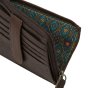 No Limits Unisex Slim Wallet in Genuine Leather, Small Credit Card Holder With 12 Slots and Zip, With Box — view 58