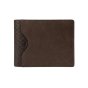 No Limits Geldbörse Herren Slim aus echtem Leder, mit Münzfach, Kartenfächern, Elegant mit Box — Logo-Detail