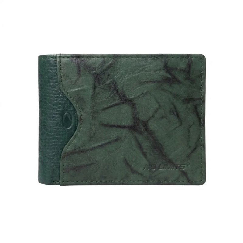No Limits Men's Slim Wallet in Genuine Leather, With Coin Purse, Card Compartments, Elegant With Box — view 16