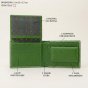 No Limits Men's Slim Wallet in Genuine Leather, With Coin Purse, Card Compartments, Elegant With Box — view 53