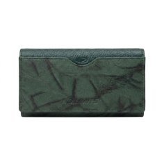 No Limits Cartera de Mujer en Piel Auténtica, Monedero Grande con Compartimentos Múltiples y Caja de Regalo