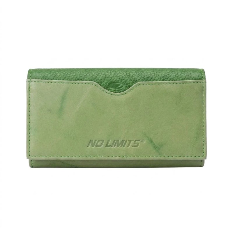 No Limits Cartera de Mujer en Piel Auténtica, Monedero Grande con Compartimentos Múltiples y Caja de Regalo — vista 61