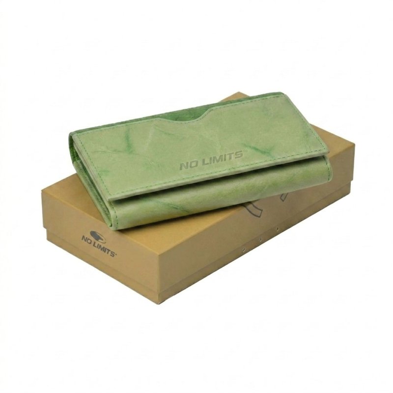 No Limits Women's Genuine Leather Wallet, Large with Multiple Compartments and Gift Box — view 66
