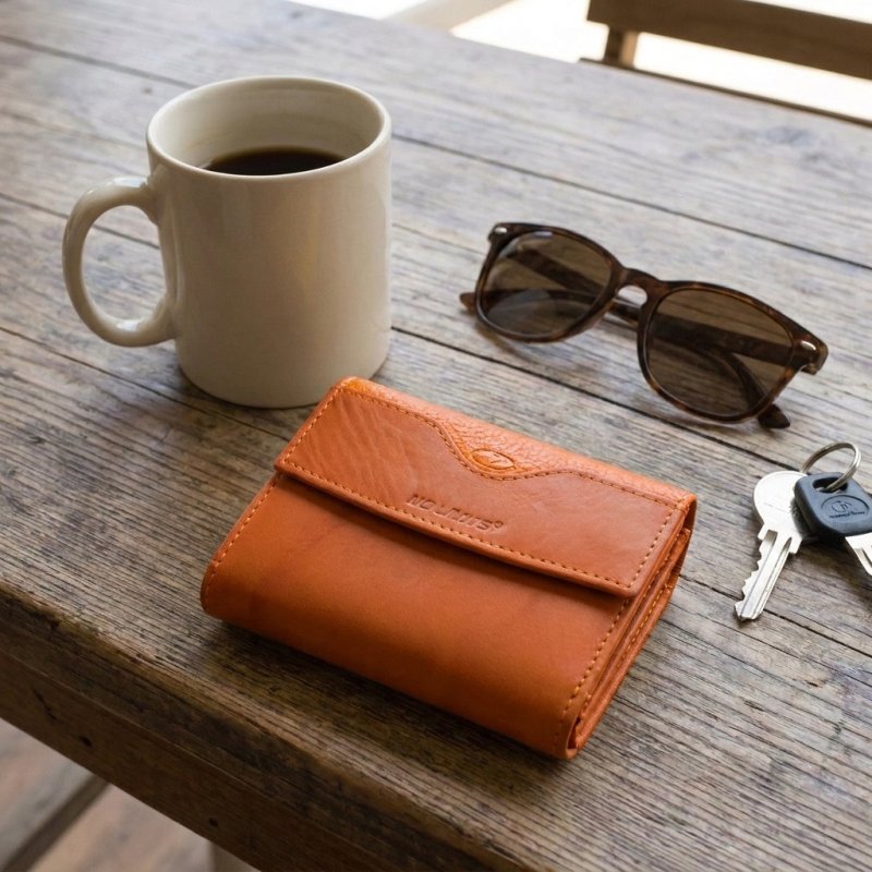 No Limits Women's Genuine Leather Wallet, Small Purse, Multiple Compartments & Gift Box — view 11