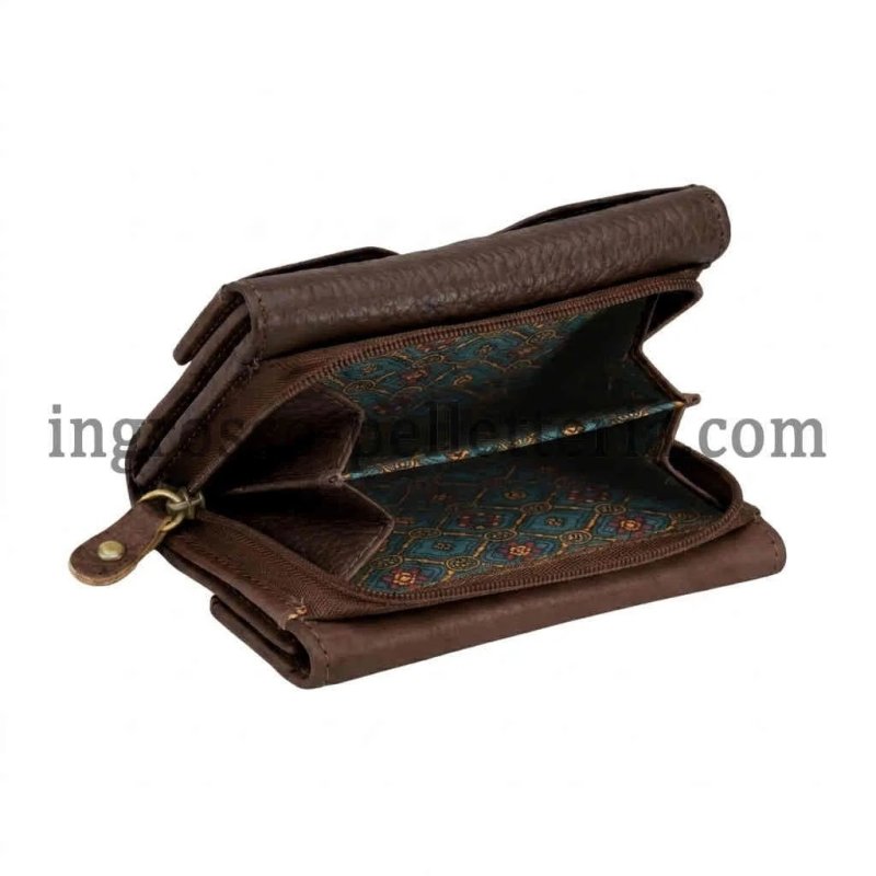 No Limits Women's Genuine Leather Wallet, Small Purse, Multiple Compartments & Gift Box — view 19