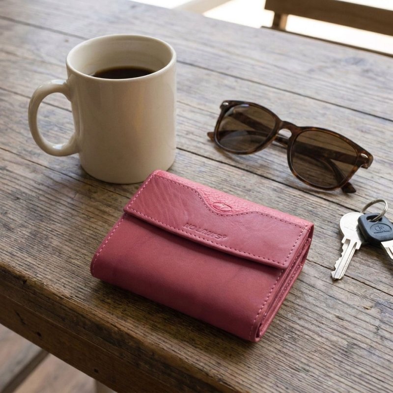No Limits Women's Genuine Leather Wallet, Small Purse, Multiple Compartments & Gift Box — view 32