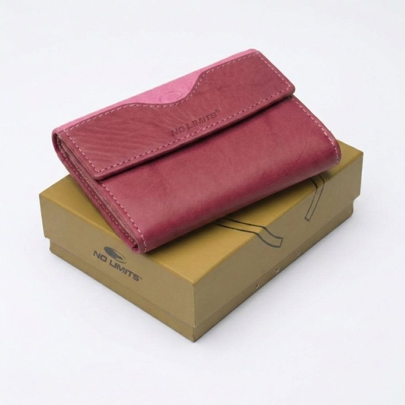 No Limits Women's Genuine Leather Wallet, Small Purse, Multiple Compartments & Gift Box — view 35
