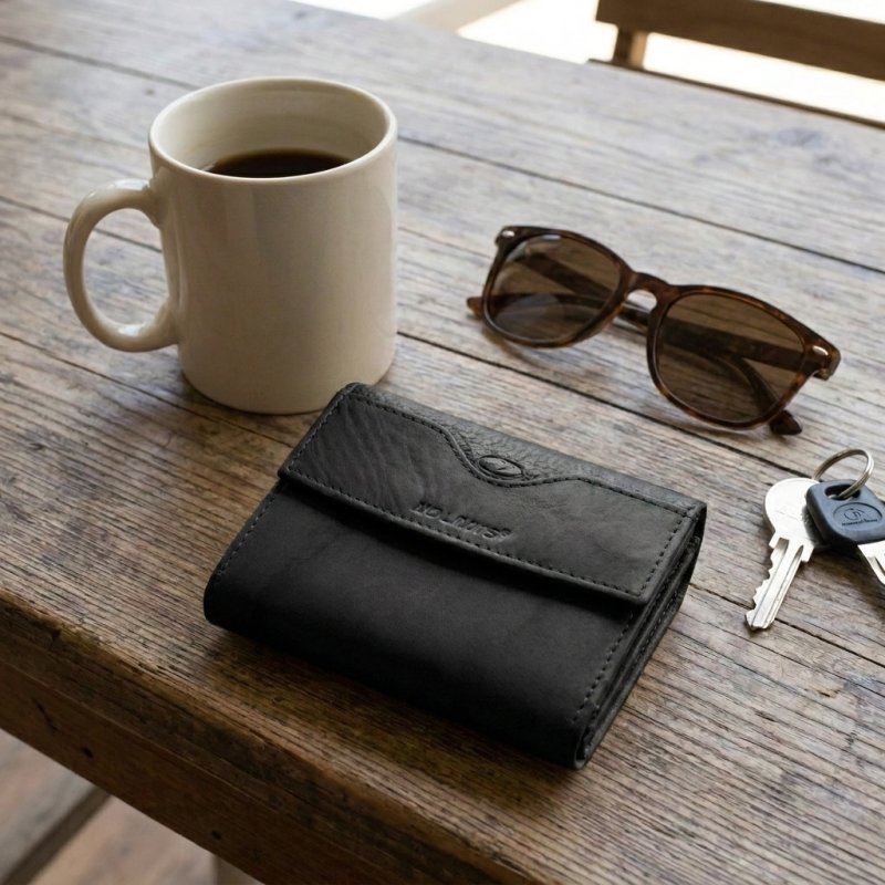 No Limits Women's Genuine Leather Wallet, Small Purse, Multiple Compartments & Gift Box — view 53