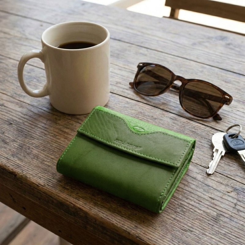 No Limits Women's Genuine Leather Wallet, Small Purse, Multiple Compartments & Gift Box — view 73